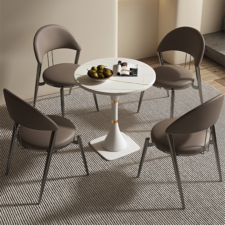 YMSC 现代风格简约主义客厅家具 饭厅椅 餐桌椅